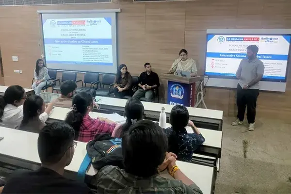 Interactive Session on Global Issues
