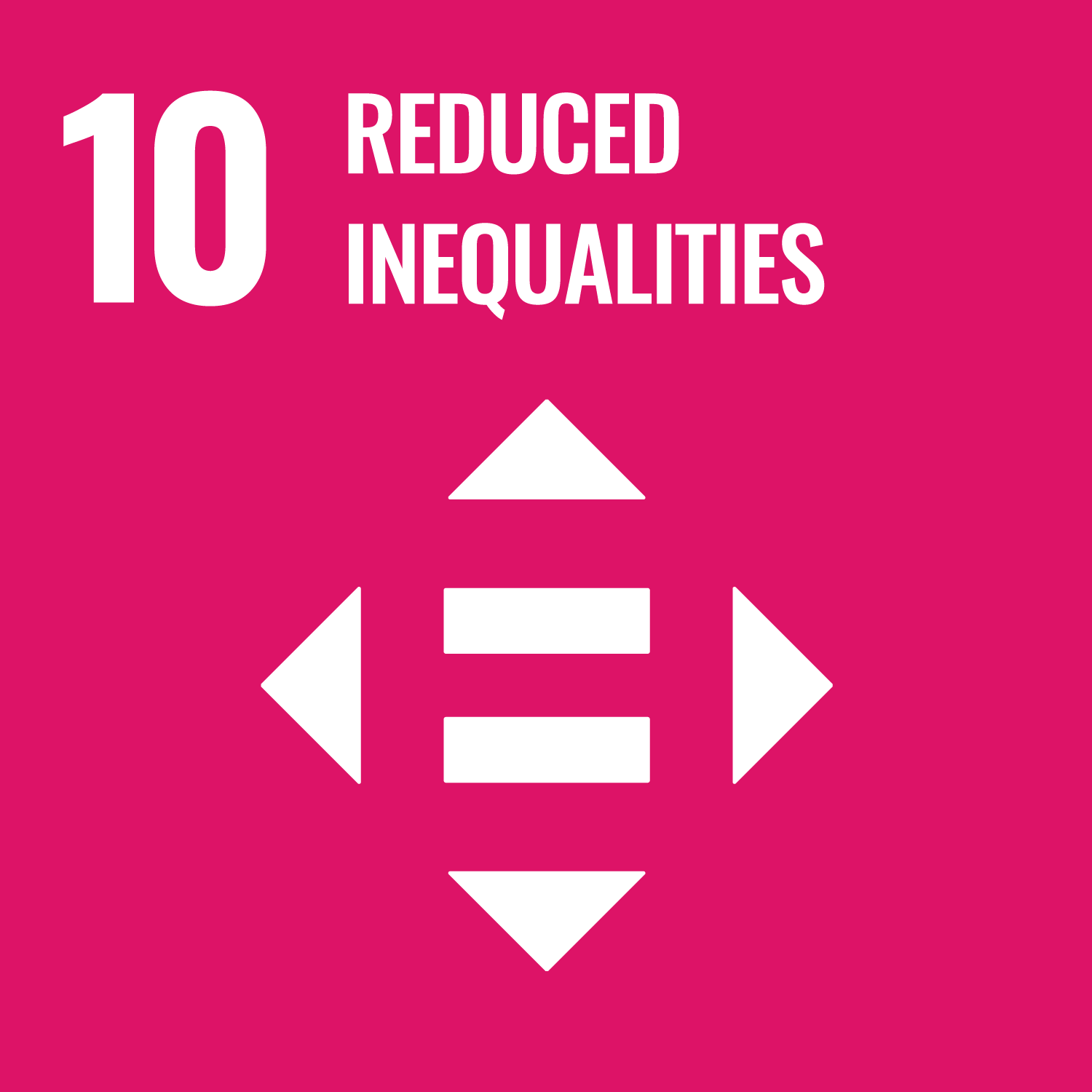 SDG 10 Reduced Inequalities Tile