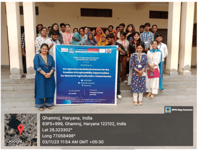 Workshop on co-operative societies
