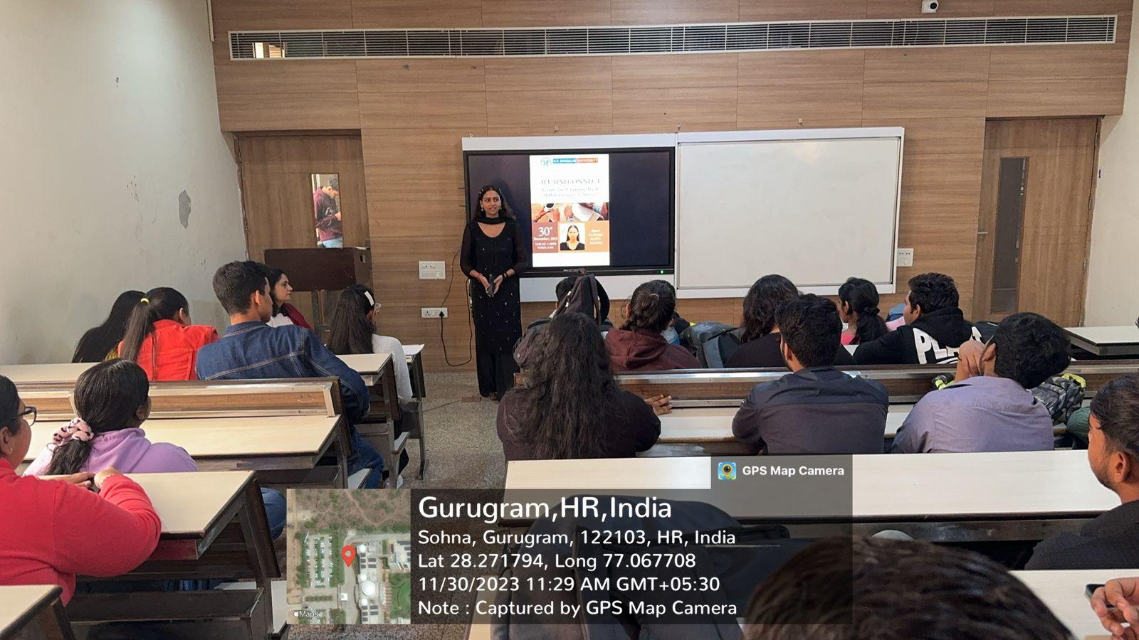Alumni Connect: Lecture on Sharpening Legal Skills for Corporate Success