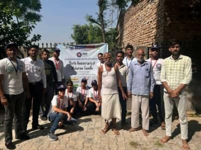 Cleanliness Drive as a Tribute to Mahatma Gandhi on His Birth Anniversary