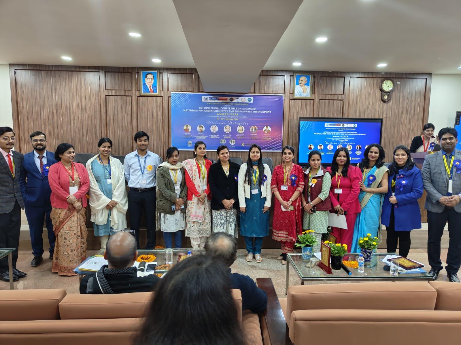 International Conference on Advanced Materials for Green Chemistry and Sustainable Environment