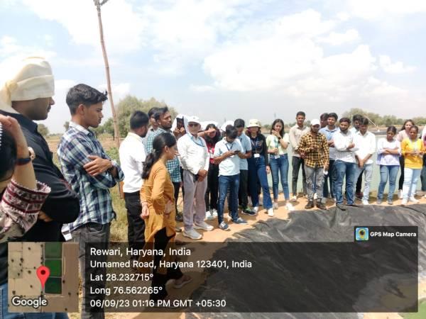 Fish farming report Rewari