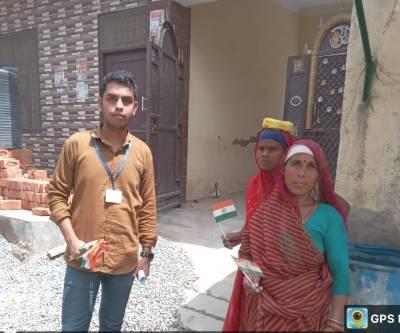 Flag Distribution and Prabhat Pheri