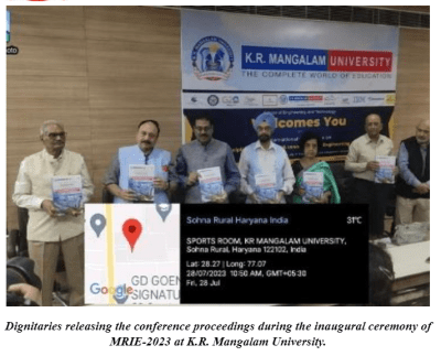 International Conference on Multidisciplinary Research and Innovations in Engineering (MRIE-2023)