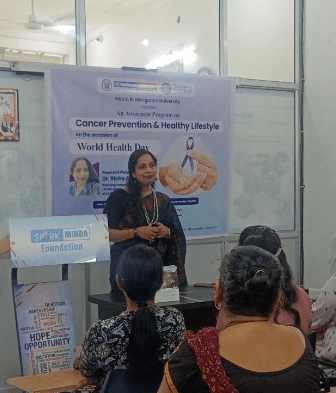 Awareness Session on 'Cancer Prevention and Healthy Lifestyles'