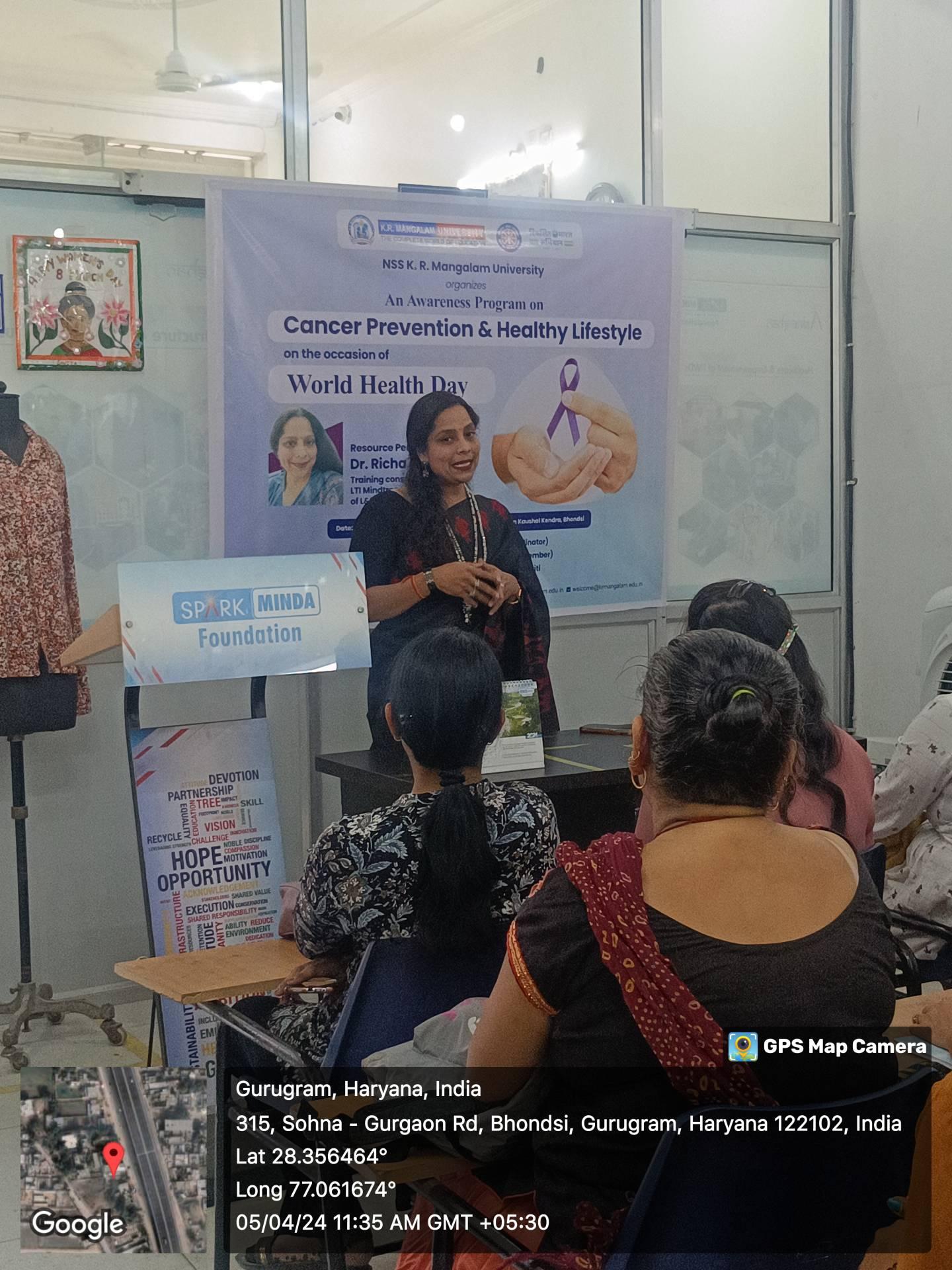 Cancer Prevention & Healthy Lifestyles Session
