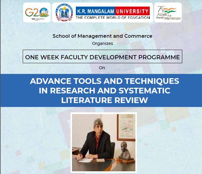 Advance Tools and Techniques in Research and Systematic Literature Review