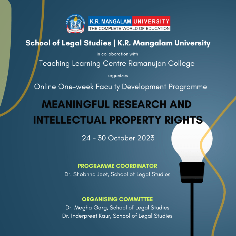 Meaningful Research & Intellectual Property Rights