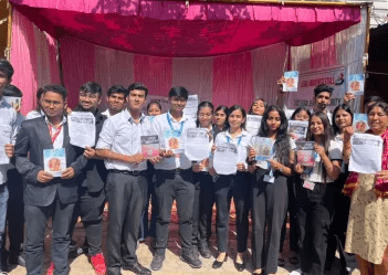Report on Extension Activity on Awareness on Health and Hygiene with NSS