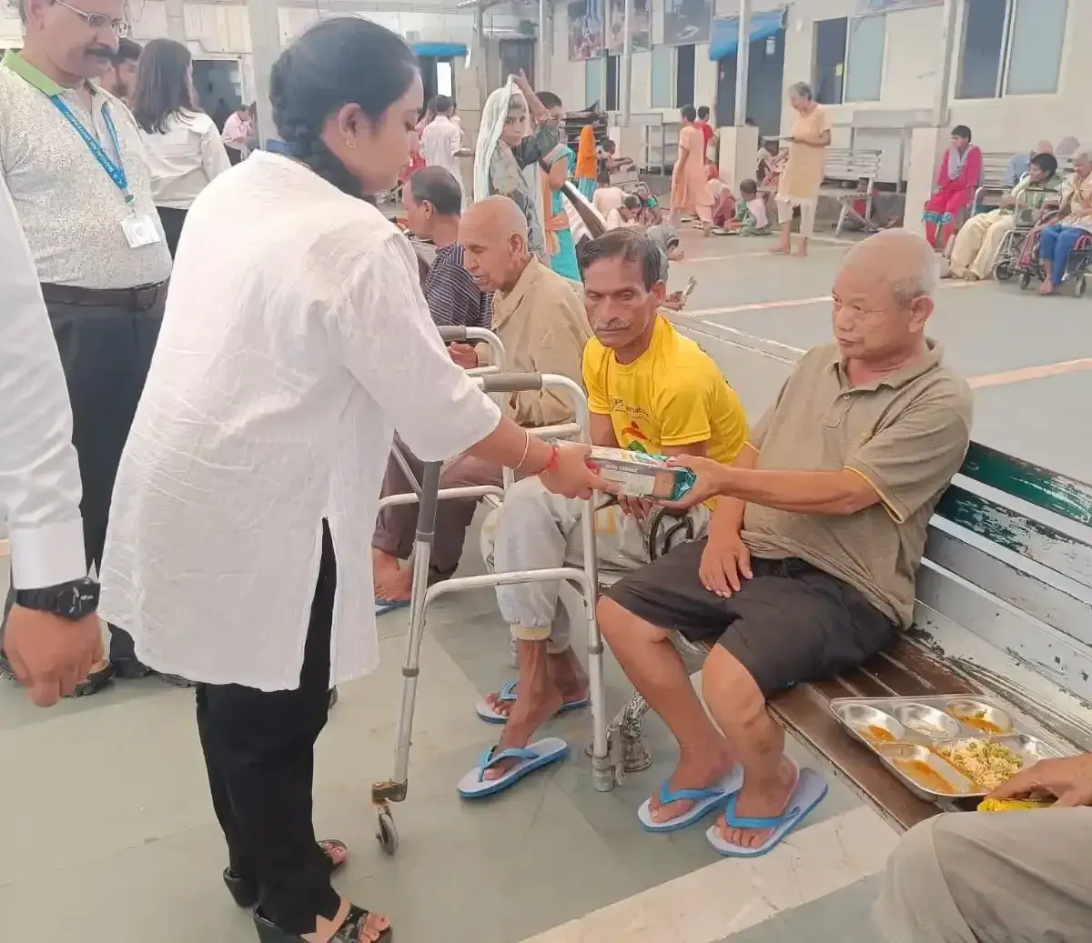 Donation Drive and Visit to the Earth Saviours Foundation, Bandhwari