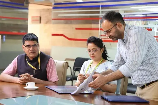 MoU Signing Ceremony with Super-Speciality Hospital