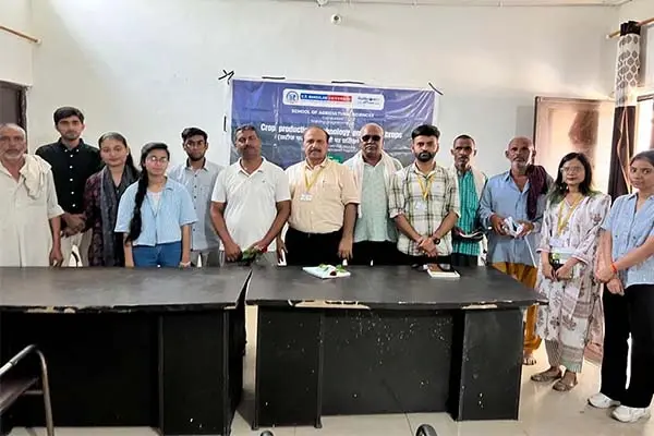 Training Programme on “Crop Production Technology on Kharif Crops”