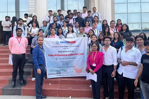 Industrial Visit to Yakult Danone India Pvt. Ltd.