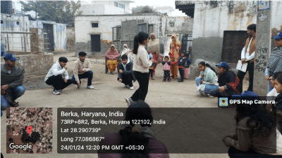 Nukkad Natak on National Girl Child Day