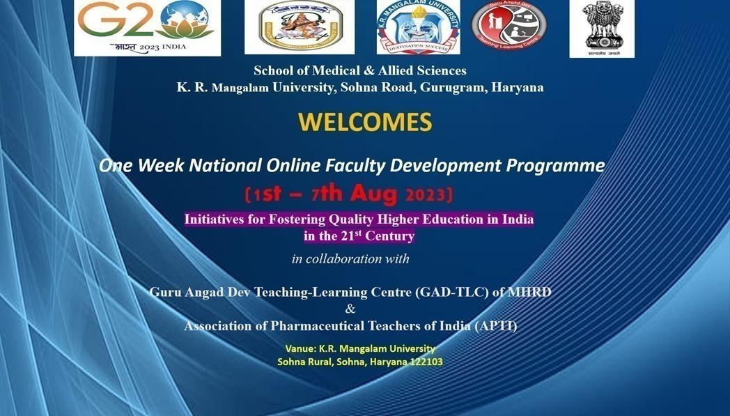 Initiatives for Fostering Quality Higher Education in India in the 21st Century